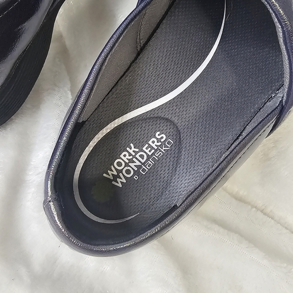 Work Wonders By Dansko Camellia Clogs Nursing Work Comfort Shoes Size 41‎ Purple - Picture 7 of 13